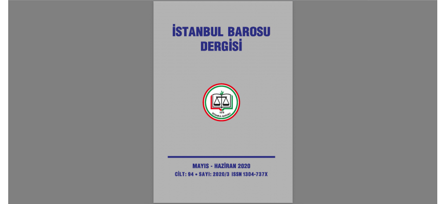 Bölme Def'i |İstanbul Barosu Dergisi  C.94 Sayı: 2020/3 s.172